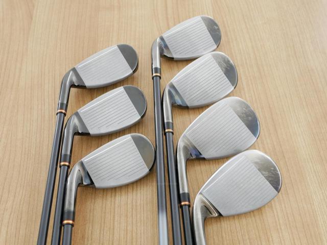 Iron set : Maruman : ชุดเหล็กกระเทย Maruman Shuttle i3000x มีเหล็ก 6-Pw,Aw,Sw (7 ชิ้น) ก้านกราไฟต์ Flex R 