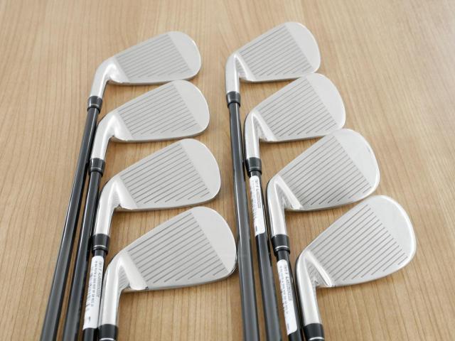 Iron set : Callaway : ชุดเหล็ก Callaway Paradym Ai Smoke Max Fast (รุ่นล่าสุด ออกปี 2024 ตีง่ายมาก ไกล Japan Spec.) มีเหล็ก 6-Pw,Aw,Gw,Sw (8 ชิ้น) ก้านกราไฟต์ Fujikura TENSEI 40 Flex R