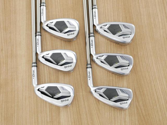 Iron set : Ping : ชุดเหล็ก Ping G430 (รุ่นล่าสุด ออกปี 2022 Japan Spec. ใบใหญ่ ง่าย ไกล) มีเหล็ก 6-W,45 (6 ชิ้น) ก้านกราไฟต์ Ping Tour 2.0 85 Flex S