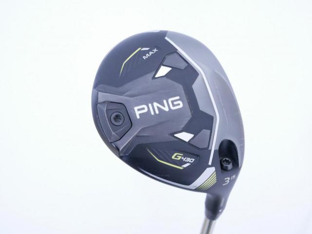 Fairway Wood : Ping : หัวไม้ 3 Ping G430 MAX (รุ่นล่าสุด ปี 2023) Loft 15 ก้าน Ping Tour 2.0 75 Flex S