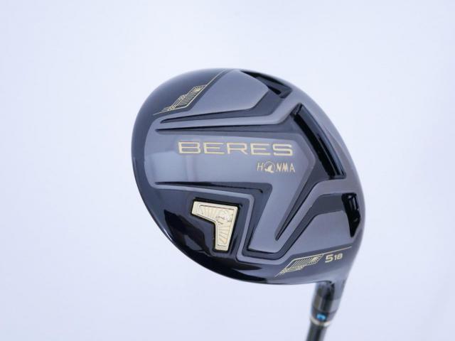 Fairway Wood : Honma : **ก้าน 3 ดาว** หัวไม้ 5 Honma Beres Black (รุ่นปี 2023) Loft 18 ก้าน Honma ARMRQ MX Flex R (3 ดาว)