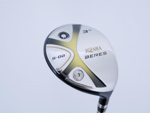 Fairway Wood : Honma : หัวไม้ 3 Honma Beres S-02 Loft 15 ก้าน ARMRQ 6 (49) Flex R (2 ดาว)