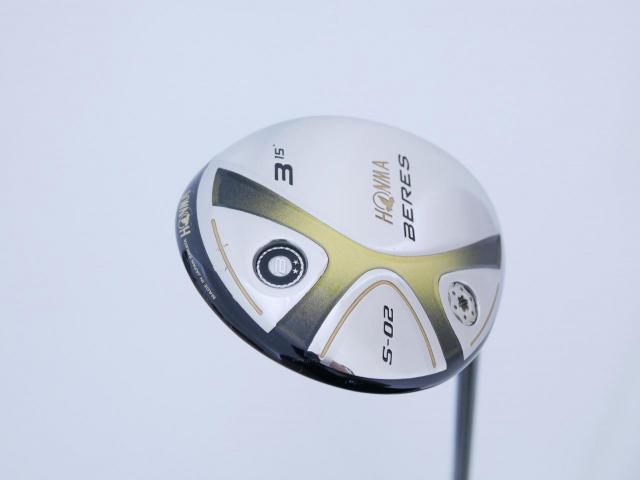 Fairway Wood : Honma : หัวไม้ 3 Honma Beres S-02 Loft 15 ก้าน ARMRQ 6 (49) Flex R (2 ดาว)