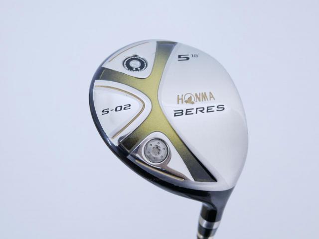 Fairway Wood : Honma : หัวไม้ 5 Honma Beres S-02 Loft 18 ก้าน ARMRQ 6 (49) Flex R (2 ดาว)