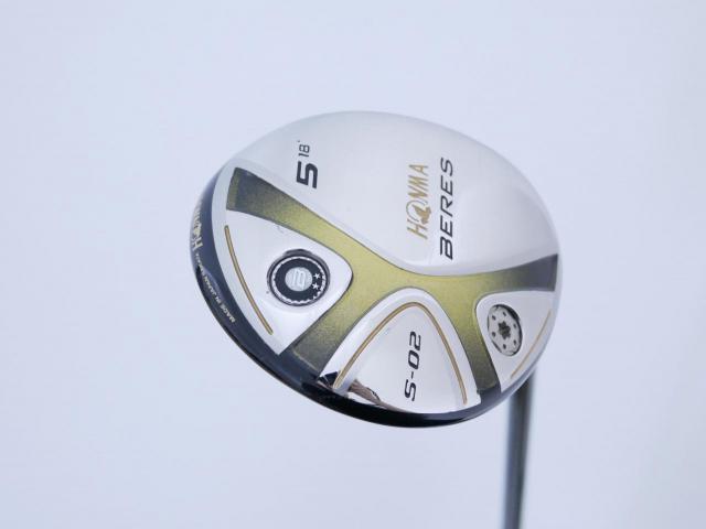 Fairway Wood : Honma : หัวไม้ 5 Honma Beres S-02 Loft 18 ก้าน ARMRQ 6 (49) Flex R (2 ดาว)