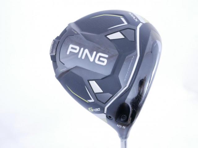 Driver : PING : ไดรเวอร์ Ping G430 Max (รุ่นปี 2023) Loft 10.5 (ปรับได้) ก้าน Fujikura Speeder 474 Evolution VI Flex S