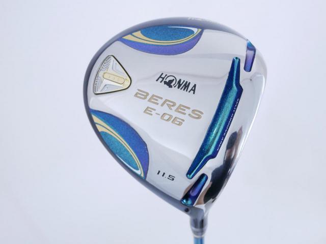 Driver : Honma : **ก้าน 3 ดาว** ไดรเวอร์ Honma Beres E-06 (รุ่นปี 2019) Loft 11.5 ก้าน ARMRQ X (43) Flex R (3 ดาว)