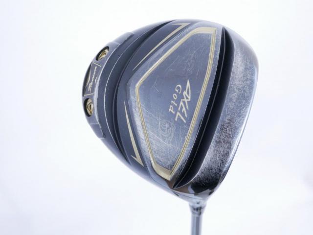 Driver : Tsuruya : Tsuruya AXEL Gold Premium III (รุ่นปี 2019 ตัวท๊อป หน้าเด้งสุดๆ COR 0.86 ของใหม่ 4 หมื่น) Loft 10.5 Flex R