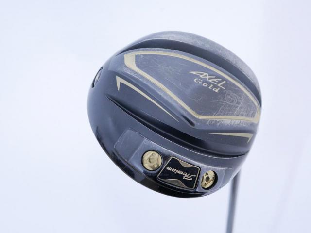 Driver : Tsuruya : Tsuruya AXEL Gold Premium III (รุ่นปี 2019 ตัวท๊อป หน้าเด้งสุดๆ COR 0.86 ของใหม่ 4 หมื่น) Loft 10.5 Flex R