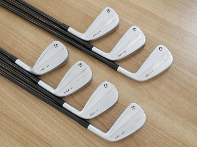 Iron set : Taylormade : ชุดเหล็ก Taylormade P790 (ตัวท้อปสุด ล่าสุด ปี 2023 Japan Spec.) มีเหล็ก 4-Pw (7 ชิ้น) ก้านกราไฟต์ Graphite Design RAUNE i75 Flex S