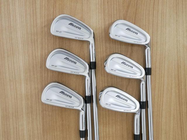 Iron set : Mizuno : ชุดเหล็ก Mizuno MP-57 (Forged) มีเหล็ก 5-Pw (6 ชิ้น) ก้านเหล็ก KBS Tour 90 Flex S