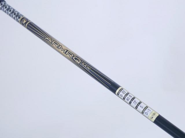 Fairway Wood : Honma : ไม้กระเทย Honma Beres Black (รุ่นปี 2023) Loft 22 ก้าน Honma ARMRQ MX Flex S