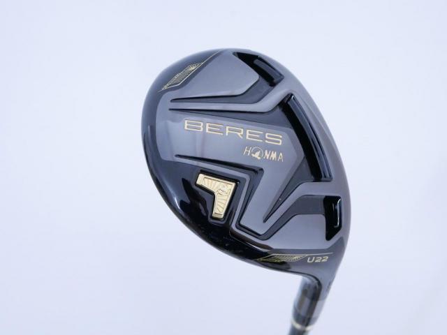 Fairway Wood : Honma : ไม้กระเทย Honma Beres Black (รุ่นปี 2023) Loft 22 ก้าน Honma ARMRQ MX Flex S