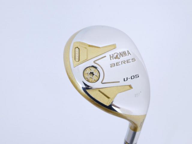 Fairway Wood : Honma : **ก้าน 4 ดาว** ไม้กระเทย Honma Beres U-05 (รุ่นปี 2017) Loft 19 ก้าน ARMRQ ∞ (44) Flex R (4 ดาว)