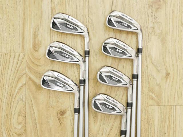 Iron set : Taylormade : ชุดเหล็ก Taylormade M3 (รุ่นปี 2018) มีเหล็ก 4-Pw (7 ชิ้น) ก้านกราไฟต์ Mitsubishi TENSEI 70 Flex R