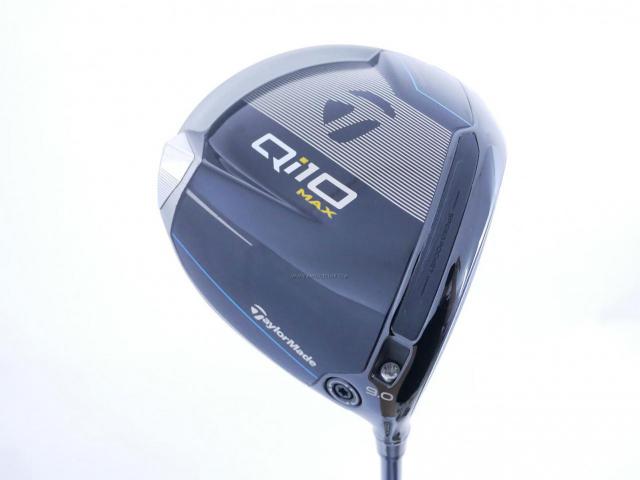 Driver : Taylormade : ไดรเวอร์ Taylormade Qi10 MAX (รุ่นใหม่ล่าสุด ออกปี 2024) Loft 9 (ปรับได้) ก้าน Mitsubishi Diamana TM50 Flex S