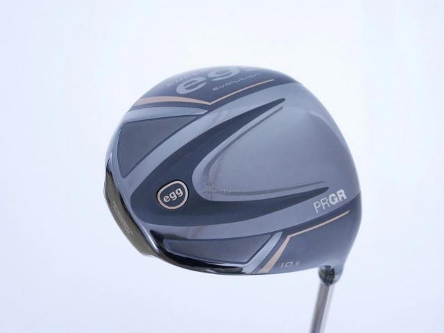 Driver : PRGR : ไดรเวอร์ PRGR Super EGG Evolution 500cc. (รุ่นล่าสุด ออกปี 2024 หน้าเด้งเกินกฏ ตีไกลมาก) Loft 10.5 Flex R2 (M-35)