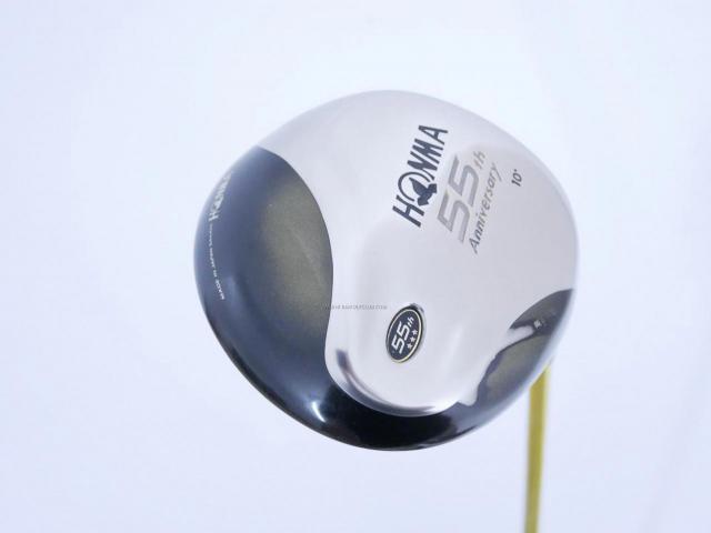 Driver : Honma : **ก้าน 3 ดาว** Honma 55th Anniversary (หน้าเด้งเกินกฏ หายากมาก) Loft 10 ก้าน ARMRQ Flex R (3 ดาว)