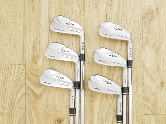 Iron set : Honma : ชุดเหล็ก Honma TW-MB Rose Proto (Forged ปี 2020) มีเหล็ก 5-10 (6 ชิ้น) ก้านเหล็ก AMT Tour White S200