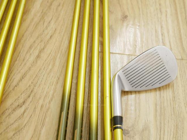 Iron set : Honma : **ก้าน 3 ดาว** ชุดเหล็ก Honma 55th Anniversary Limited Edition (หายากมากๆ) มีเหล็ก 5-11,Aw,Sw (9 ชิ้น) ก้าน ARMRQ Flex R (3 ดาว)