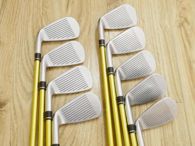 Iron set : Honma : **ก้าน 3 ดาว** ชุดเหล็ก Honma 55th Anniversary Limited Edition (หายากมากๆ) มีเหล็ก 5-11,Aw,Sw (9 ชิ้น) ก้าน ARMRQ Flex R (3 ดาว)