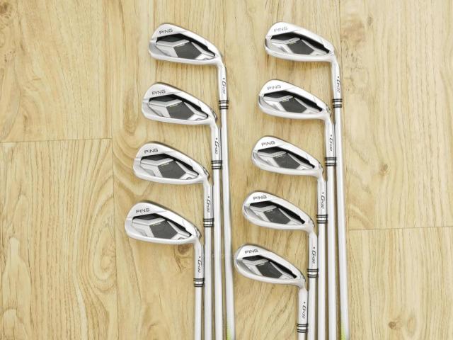 Iron set : Ping : ชุดเหล็ก Ping G430 (รุ่นล่าสุด ออกปี 2022 Japan Spec. ใบใหญ่ ง่าย ไกล) มีเหล็ก 6-W,45,50,54,58 (9 ชิ้น) ก้านกราไฟต์ Fujikura HL45 Flex R