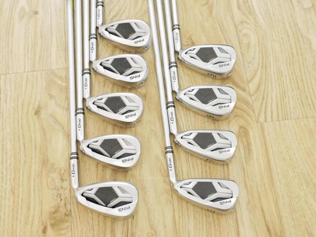 Iron set : Ping : ชุดเหล็ก Ping G430 (รุ่นล่าสุด ออกปี 2022 Japan Spec. ใบใหญ่ ง่าย ไกล) มีเหล็ก 6-W,45,50,54,58 (9 ชิ้น) ก้านกราไฟต์ Fujikura HL45 Flex R