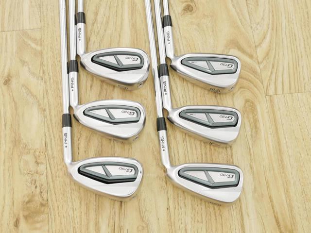 Iron set : Ping : ชุดเหล็ก Ping G730 (รุ่นล่าสุด ปี 2024 Japan Spec. ใบใหญ่ ง่ายที่สุด ไกลที่สุดของ Ping) มีเหล็ก 6-Pw,Aw (6 ชิ้น) ก้านเหล็ก NS Pro 950 NEO Flex S