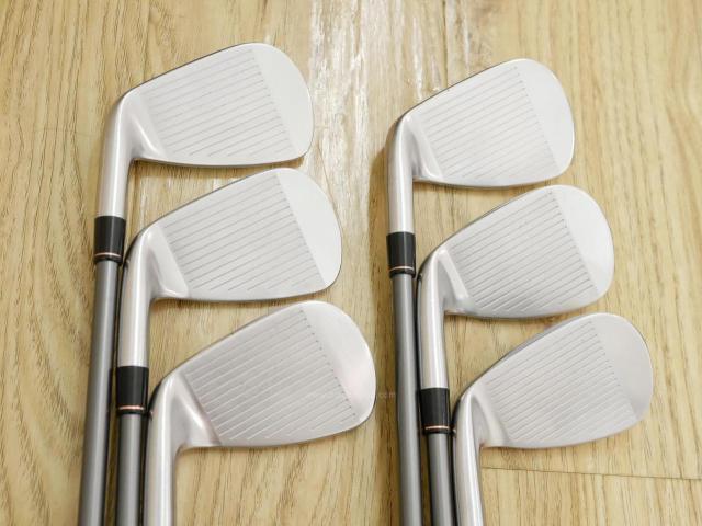 Iron set : Epon : ชุดเหล็ก EPON AF-706 Forged (ออกปี 2021 ใบใหญ่ ตีง่าย ไกล) มีเหล็ก 6-Pw,Tw (6 ชิ้น) ก้านกราไฟต์ Fujikura MCI Black 100 Flex S