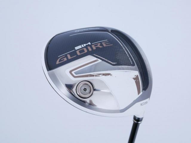 Driver : Taylormade : **มีบุบ** ไดรเวอร์ Taylormade SIM GLOIRE (รุ่นปี 2021 รุ่นท๊อปสุด Japan Spec) Loft 10.5 ก้าน Fujikura Air Speeder Flex SR