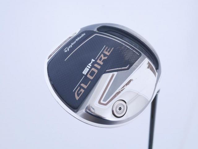 Driver : Taylormade : **มีบุบ** ไดรเวอร์ Taylormade SIM GLOIRE (รุ่นปี 2021 รุ่นท๊อปสุด Japan Spec) Loft 10.5 ก้าน Fujikura Air Speeder Flex SR