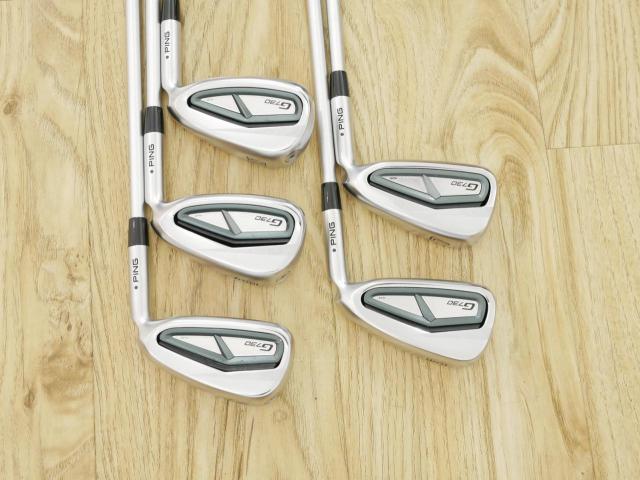 Iron set : Ping : ชุดเหล็ก Ping G730 (รุ่นล่าสุด ปี 2024 Japan Spec. ใบใหญ่ ง่ายที่สุด ไกลที่สุดของ Ping) มีเหล็ก 6-Pw (5 ชิ้น) ก้านกราไฟต์ Fujikura HL35 Flex R2