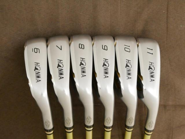 Iron set : Honma : ชุดเหล็ก Honma Beres IS-06 Forged (ปี 2019) มีเหล็ก 6-11 (6 ชิ้น เทียบเท่า 5-Pw) ก้าน ARMRQ X (47) Flex R (2 ดาว)