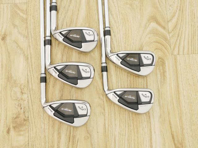 Iron set : Callaway : ชุดเหล็ก Callaway Rogue ST Max (ออกปี 2022 ตีง่าย ไกลมาก) มีเหล็ก 6-Pw (5 ชิ้น) ก้านเหล็ก NS Pro 850 NEO Flex R