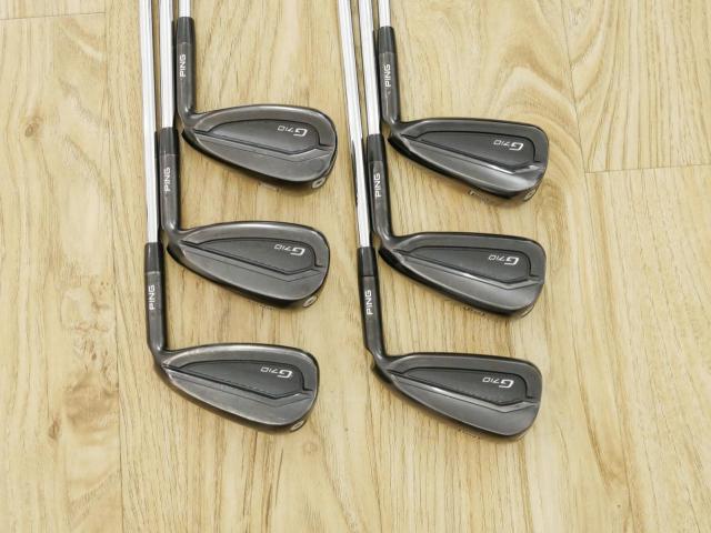 Iron set : Ping : ชุดเหล็ก Ping G710 (ปี 2021 Japan Spec. ใบใหญ่ ง่ายที่สุด ไกลที่สุดของ Ping) มีเหล็ก 5-Pw (6 ชิ้น) ก้านเหล็ก NS Pro Modus 105 Flex S