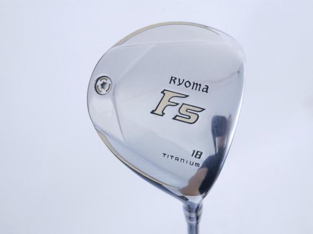 Fairway Wood : Other Brand : หัวไม้ 5 Ryoma F Titanium (รุ่นปี 2019 ไกลมากๆ) Loft 18 ก้าน Tour AD RF2 Flex R