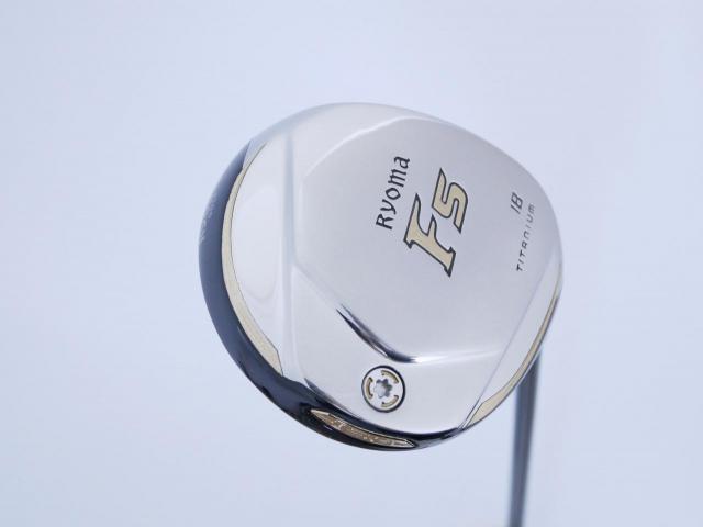 Fairway Wood : Other Brand : หัวไม้ 5 Ryoma F Titanium (รุ่นปี 2019 ไกลมากๆ) Loft 18 ก้าน Tour AD RF2 Flex R