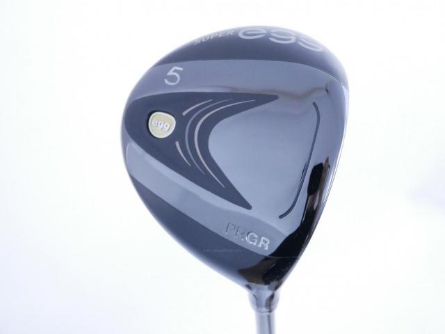 Fairway Wood : PRGR : หัวไม้ 5 PRGR Super Egg (รุ่นปี 2023 หน้าเด้งเกินกฏ COR 0.84 หายากมาก) Loft 19 ก้าน M-37 Flex R