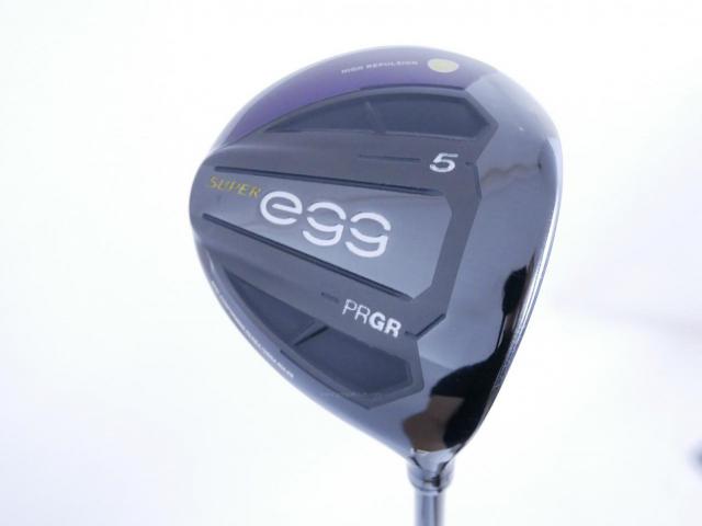 Fairway Wood : PRGR : หัวไม้ 5 PRGR Super Egg (รุ่นปี 2020 หน้าเด้งเกินกฏ COR 0.84 หายากมาก) Loft 17 ก้าน M-37 Flex R