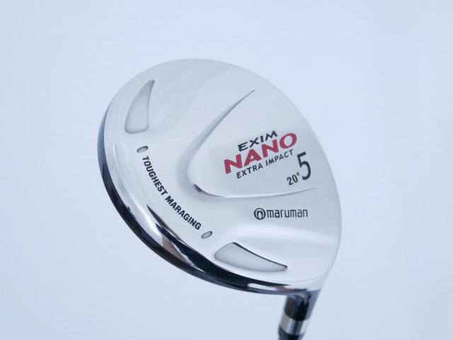 Fairway Wood : Maruman : หัวไม้ 5 Maruman EXIM NANO (หน้า Maraging) Loft 20 Flex R