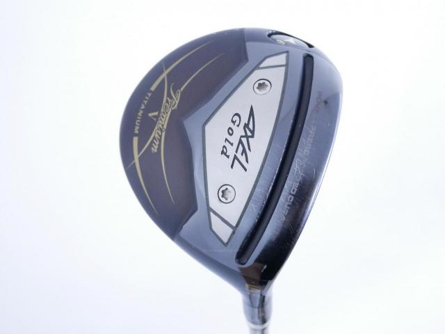 Fairway Wood : Tsuruya : หัวไม้ 5 Tsuruya AXEL Gold Premium 5 (รุ่นปี 2023 ตัวท๊อป เด้งเกินกฏ ของใหม่ 2 หมื่นกว่า) Loft 18 Flex R