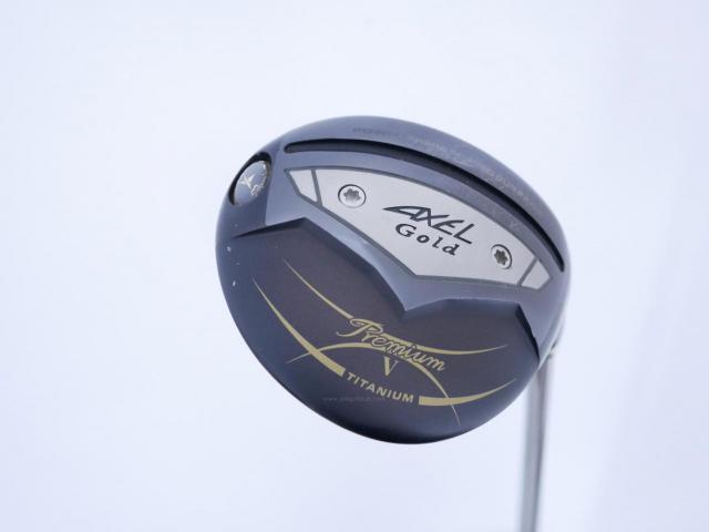 Fairway Wood : Tsuruya : หัวไม้ 5 Tsuruya AXEL Gold Premium 5 (รุ่นปี 2023 ตัวท๊อป เด้งเกินกฏ ของใหม่ 2 หมื่นกว่า) Loft 18 Flex R