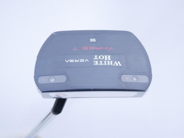 Putter : All : **ของใหม่ ยังไม่แกะพลาสติก** พัตเตอร์ Odyssey White Hot VERSA THREE T S (ออกปี 2023) ก้าน Stroke LAB ยาว 33 นิ้ว