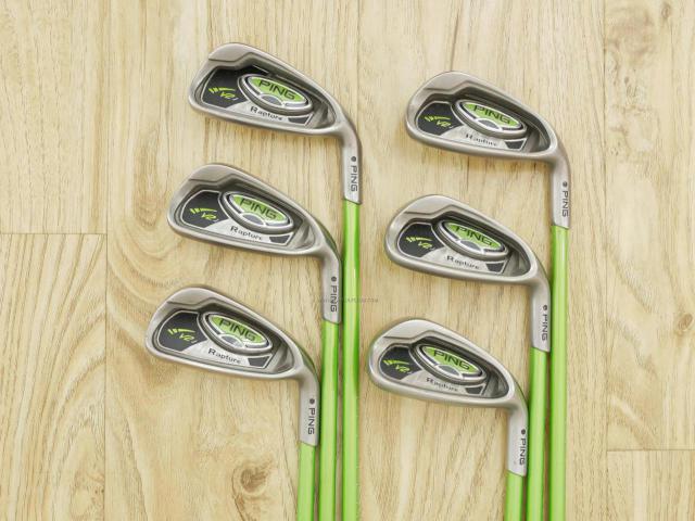 Iron set : Ping : ชุดเหล็ก Ping Rapture V2 มีเหล็ก 5-Pw (6 ชิ้น) ก้านกราไฟต์ Tour AD Flex R