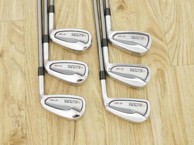 Iron set : Epon : ชุดเหล็ก EPON AF-306 Forged (รุ่นปี 2023) มีเหล็ก 5-Pw (6 ชิ้น) ก้าน Steelfiber i95 Flex R