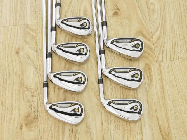 Iron set : Taylormade : ชุดเหล็ก Taylormade Gloire (รุ่นท๊อปสุด Japan Spec. ใบใหญ่ ตีง่าย ไกล) มีเหล็ก 5-Pw,Aw (7 ชิ้น) ก้านเหล็ก NS Pro 950 Flex S