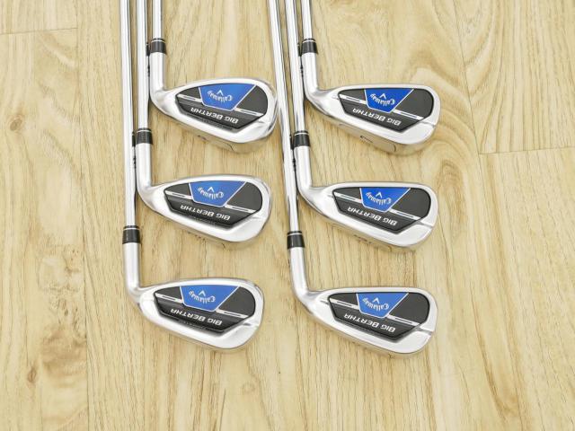 Iron set : Callaway : ชุดเหล็ก Callaway Big Bertha B21 (ออกปี 2021 ตีง่ายที่สุดของ Callaway) มีเหล็ก 5-Pw (6 ชิ้น) ก้านเหล็ก KBS MAX CT80 Flex S