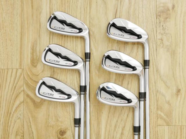 Iron set : Epon : ชุดเหล็ก EPON AF-705 Forged (ปี 2019 ใบใหญ่ ตีง่าย ไกล) มีเหล็ก 6-Pw,Aw (6 ชิ้น) ก้านเหล็ก NS Pro ZELOS 7 Flex R