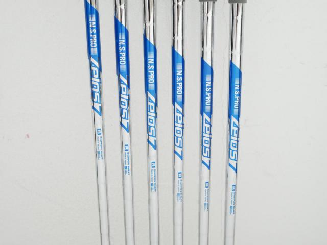 Iron set : Epon : ชุดเหล็ก EPON AF-705 Forged (ปี 2019 ใบใหญ่ ตีง่าย ไกล) มีเหล็ก 6-Pw,Aw (6 ชิ้น) ก้านเหล็ก NS Pro ZELOS 7 Flex R