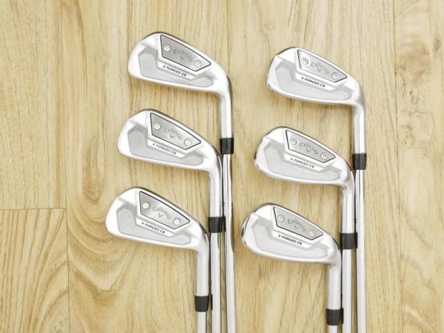 Iron set : Callaway : ชุดเหล็ก Callaway X Forged CB (รุ่นปี 2022) มีเหล็ก 5-Pw (6 ชิ้น) ก้านเหล็ก NS Pro 880 AMC Flex S